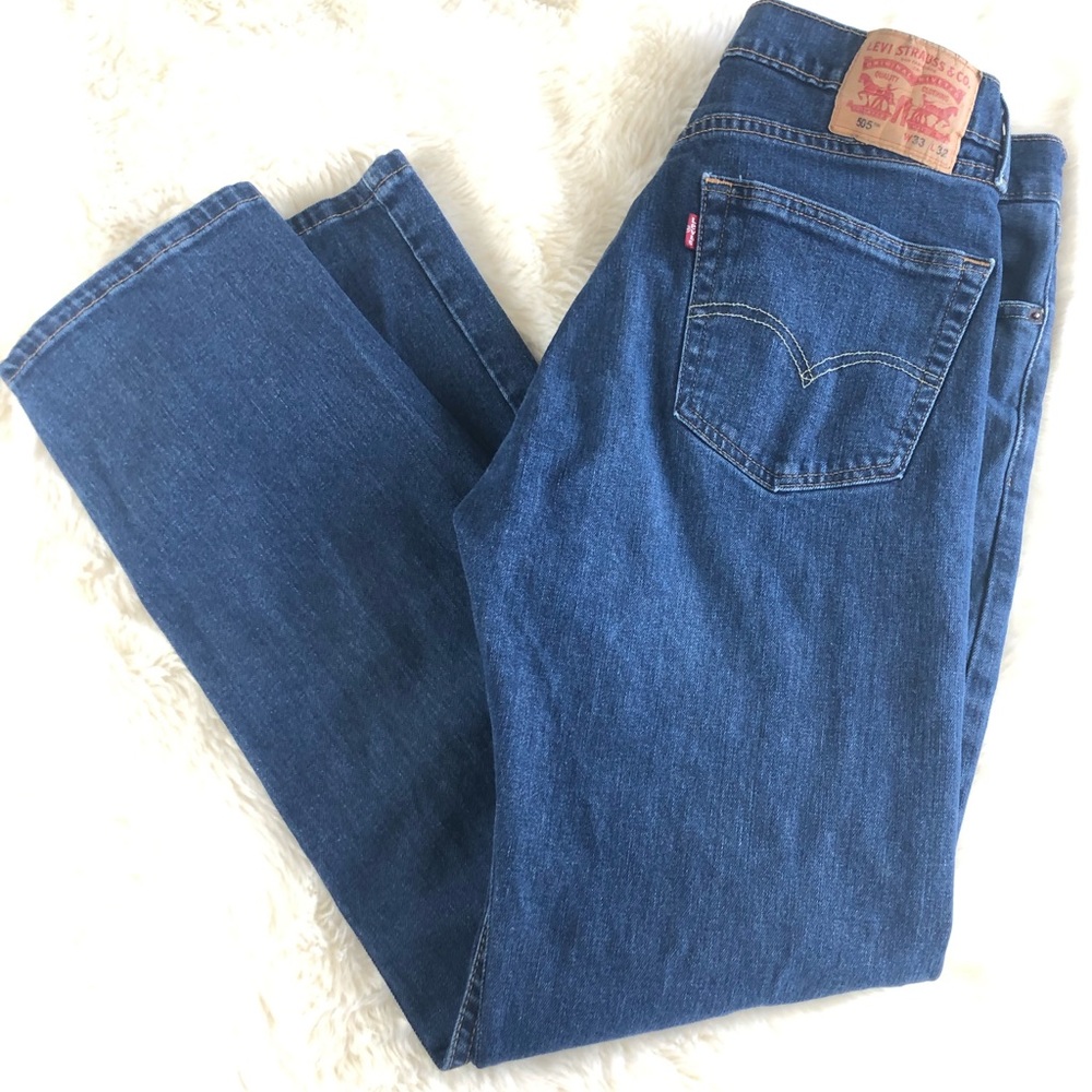 Levi’s 505-1959 Regular Cut Zipper Fly Jeans 33W/32L